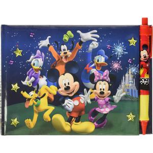 Disney Mickey and Friends Deluxe Autograph Book with Pen