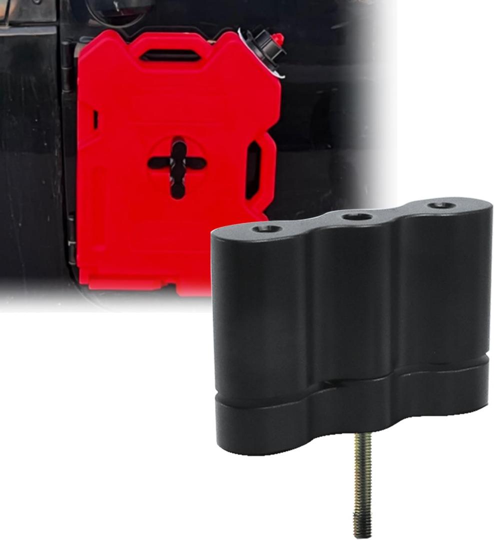 RULLINE Rotopax RX-EXT Pack Mount Extension Compatible with 1.75 Gallon Fuel Packs, Black (4"x2.5"x1")