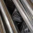 7.5'x7.5' Outdoor Dog Kennel with Metal Dog Gate, Outdoor Dog Pens with Roof, Heavy Duty Dog Kennel for Backyard Farm Use