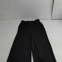 keriffe Women's Straight Leg Pants High Waisted Button Stretchy Business Work Casual Trousers Multiple Pockets Medium