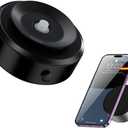 Electric Vacuum Magnetic Suction Phone Mount, Hands-Free Magnetic Cell Phone Holder for Car/Gym/Kitchen/Mirror/Bath/Smooth Surface, Compatible with iPhone & Android (Black)