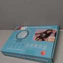 30X 10X Large Floor Magnifying Glass with Light and Stand,72 LED Flexible Gooseneck Floor Magnifying Lamp,2 in 1 Lighted Magnifiers for Close Work, Sewing,Crafts,Hobbies（Black）