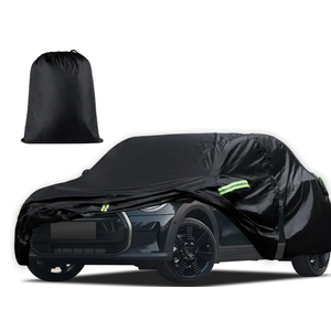 Beterny Car Cover Custom Waterproof All Weather Full Exterior Cover Rain Sun Protector Black No Car Model