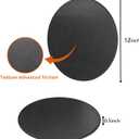 12 PCS 12 Inch Cake Drums, 1/2 Inch Thick Round Cake Boards, Black, Professional Quality Cardboards, for Weddings, Birthdays