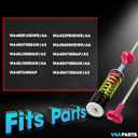 4PC Washer Suspension Rod Damper Replaces For Samsung WA400PJHDWR/AA WA45H7000AW/A2 WA40J3000AW/A2 WA40J3000AW/AA WA45T3400AP WA422PRHDWR/AA WA456DRHDWR/AA WA45H7000AP/A2 WA45H7000AW/AA WA45H7200AW/A2