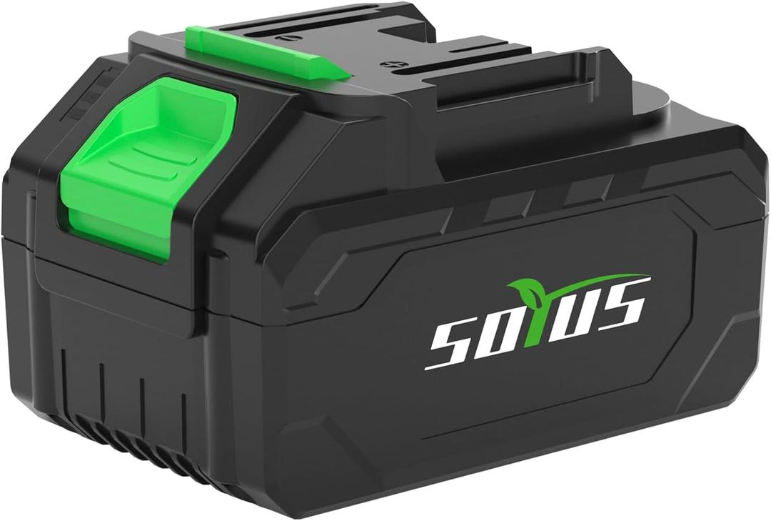 SOYUS 4.0Ah Lithium Replacement Battery, 20V Large Capacity Rechargeable Battery Pack with Power Display