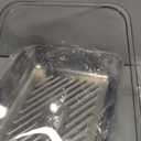 316 Stainless Steel Dumpling Plate, Multi-Functional Rectangular Food Container with lid, Non-Stick Plate, Suitable for Rice, Barbecue, Meals and Kitchen Storage (Wavy Pattern (2pcs))