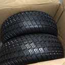 2 PCS 11x4.00-5 Flat Free Lawn Mower Tires, Zero Turn Lawn Mower Replacement Tires,11x4-5 Solid Tires and Wheel with Rims,3.4"-3.84"-4.72"-5.6" Centered Hub and 3/4" & 5/8" & 1/2" Precision Bearings