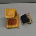 3 in 1 Wireless Charging, Wireless Charger Stand for Multiple Apple Devices, Wireless Charger for iPhone 17 16 15 14 13 12 11 Pro Max XS XR 8, Apple Watch 11 9 8 7 6 SE 5 4 3 2, AirPods 3/2/Pro (Light Wood Grain)