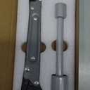 Plumbing Tools Angle Stop Wrench Kit  Adjustable Wrench Professional Plumber Wrench Tools for Installing New Compression Angle Stops and Removing Compression Rings-Silver Tool Kit (Silver-angle Stop Wrench Kit)