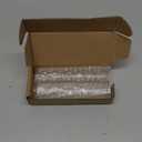 5" Capacity Rain Gauge Glass Replacement Tube for Yard Garden Outdoor (Set of 2) (Clear)