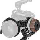 SmallRig F60 Modular Follow Focus with A/B Stops, Allows Wide-Range (0.6kgf-1.8kgf) Stepless Damping Adjustment, with 15mm Rod Clamp and Snap-on Gear Ring Belt for DLSRs and Mirrorless Camera -5163