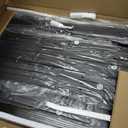 Furnulem Corner Shelf,5-Tier Corner Cabinet with Storage and LED Light, 62.8 Standing Display Bookshelf for Bedroom, Living Room, Kitchen, Wood Display Shelf (Black Oak)