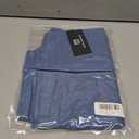 Sarin Mathews Women's Skort 95% Cotton Mini Tennis Skirt with Built-in Shorts and Pockets for Golf Pickleball Running DenimBlue XL (Blue, XL)