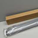 LazBlinds No Drill Blackout Roller Shades, 33.5" W x 72" H, Grey