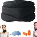 Neck Brace for Snoring, Neck Support, Adjustable Soft Cervical Collar for Relief of Sleep Apnea &Cervical Spine, 2025 Ergonomic Sleep Support for Comfortable Sleep,Women & Men (1Pcs)