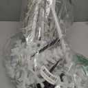 10 Pcs Christmas Snowflake Pathway Stake Lights for Outdoor Yard, 370 Bright LEDs Waterproof Large Christmas Snowflake Light Decoration for Garden Lawn Driveway Walkway Decor (Blue White)