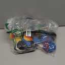 Libima 21 Pack Multicolored Assorted Woven Kickball Knitted Kick Balls Crochet Geometric Pattern Hacky Ball, Woven Kindergarten Toys for Indoor Outdoor Carnival Supplies