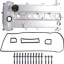 MITZONE Upgrade Aluminum Valve Covers Kit Compatible with Ford Fusion Escape Mercury Mariner Milan Lincoln MKZ 2.5L 3.0L 3.5L 2009-2012 9E5Z6582G 9E5Z6582E 9E5Z6582D 9E5Z6582C 9E5Z6582B