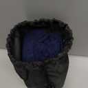 Maliton Inflatable Travel Foot Rest Pillow, Kids Airplane Bed, Adjustable Height Leg Pillow for Air Travel, Make a Flat Bed for Kids and Toddlers, Great for Airplane, Train, carBlue, 1 Pack