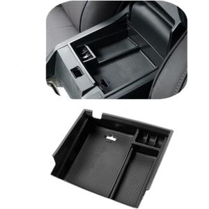 Vesul Center Console Armrest Storage Box Compatible with Honda Accord Sedan 2013 2014 2015 2016 2017 ABS Tray Insert Organizer Glove Pallet Black