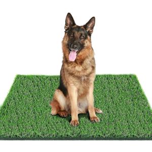 39.3 in X 31.5 in Grass Pad for Dogs for Professional Potty Training, Reusable Artificial Grass for Dogs, Dog Grass with Drainage Holes, Turf Dog Potty for Indoor/Outdoor Easy to Clean