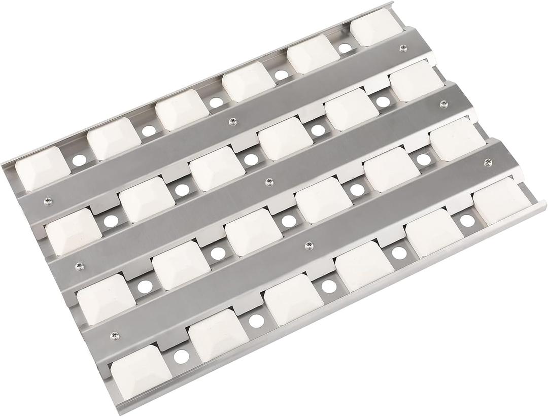 Grill Briquette Tray Replacement for Lynx 42in 54in Grill, Wide Briquette Tray Grill Heat Plates for Lynx L42 L42FR L42PSFR L42PSR L42R L54 L54PSFR, Grill Heat Shield 19 1/4'' x 12 1/2'' (1 Pack)