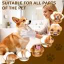 4 x Pet Glove Wipes for Dogs and Cats, Rinse-Free Dog Grooming Wipes, Fragrance-free Hypoallergenic Deodorizing Wipes, Ultra-Thick, For Pets Cleaning, Post-Operative Care, Daily Grooming and Travel 20 PCS