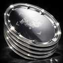 6-Pack Large Silver Serving Trays (16" x 12") – Oval Floral Engraved Serving Platters for Parties, Weddings, Birthdays, Festive Occasions – Mirror Trays for Appetizers, Charcuterie, Cookies, Desserts