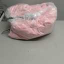 Catalonia Oversized Blanket Hoodie Sweatshirt, Wearable Sherpa Lounging Pullover for Adults Women Men (Pink)