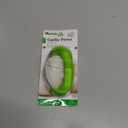 Angel's Peel Lounge Stainless Steel Garlic Press Rocker Set with Silicone Garlic Peeler & Cleaning Brush  Garlic Chopper, Mincer, Grater, Crusher  Easy for Crushed Cloves  Rust-Resistant, Green