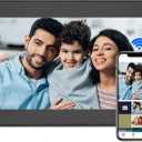 Uhale Digital Picture Frame WiFi Smart Picture Frames 10.1Inch HD Digital Photo Frame, 16GB Storage, Electronic Picture Frame Easy to Share Photos and Video via Uhale APP (Dark Grey, 10.1 in)