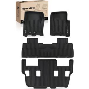 YHTAUTO Floor Mats for Ford Expedition & Lincoln Navigator 2011-2017