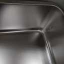 KOAKOMI Stainless Steel Cat Litter Box, Metal 6inch High Sided Cat Litter Pan, Indoor Litter Tray, Large Cat Litter Box, Pet Toilet Supplies for Cats, Rabbits, Easy Clean, Non Stick, No Smell (L)