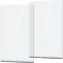 Ripeng 2 Pcs Dog Door Replacement Flaps 15 x 23.5 Inch Compatible with Dog Door Model DSRWSL, Fit Dogs up to 120 Lbs, Clear Flexible Weatherproof Pet Supplies Home Flap, Easy to Install