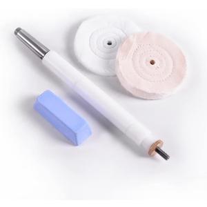 Lathe Buffing System 2 Step, 2 Wheel Bufffing Mandrel, MT2 Mounts