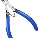 IGAN-330 Flush Cutters, Precision Wire Cutter, Flush Pliers, Wire Snips, Electrical Cutters, Sprue, Side & Small Wire Nippers, Diagonal Cut Snips, Ideal for Electronics & Precision Cutting Needs (5''x1)