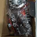 4 1/2" Angle Grinder Wire Wheel Set - 4 Inch & 3 Inch Knotted Coarse Crimped Wheels, Cup Brush with 5/8-11UNC Threaded Arbor