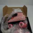 Bont Skates - Prostar Bubblegum Pink Suede Professional Roller Skates with Glow Light Up Led Wheels - Indoor and Outdoor - Roller Skate - Rollerskates 6.5w