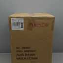 LIKENOW Acrylic End Table,Acrylic Side Table,Modern Nightstand with Clear Small Round Top and Solid Post for Living Room,Bedroom and Lobby 13.5x13.5x19.5 High inches