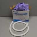 Inflatable Shampoo Basin - Portable Shampoo Bowl, Hair Washing Basin for Bedridden, Disabled,Injured, Hair Wash Tub for Dreadlocks and at Home Sink Washing (Light purple)