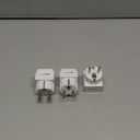 Amazon Basics 3-Pack Travel Plug Adapter Type E/F, Europe - France, Germany, Greece, Hungary, Iceland, the Netherlands, Norway, Poland, Portugal, Romania and Spain, White