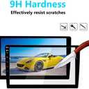 9 Inch Screen Protector for Android Car Stereo Radio - Tempered Glass HD Clear Touchscreen Protection Shield - Compatible with Teyes CC3 Podofo & Standard Double Din Head Unit GPS Navigation