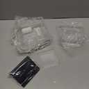 8 Pcs Clear Acrylic Buffet Risers with Mini Sign and Maker,Buffet Risers and Stands Clear Food Display Risers for Buffet Table Party Catering Dessert Cupcake Collectibles (8" 7" 6" 5" 5" 4" 4" 3")