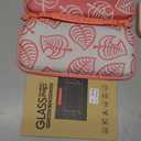 TIKOdirect Carrying Case for Switch, Cute Portable Travel Bundle Accessories with Protective Cover, Screen Protectors, Stand, Game Card Holder and Thumb Grip caps[Keychain Gift], Animal Crossing Pink