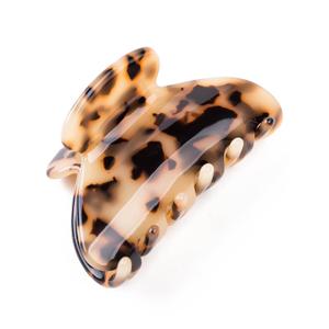 Handmade Celluloid Acetate French Design Barrettes Tortoise Shell Claws Hair Claw Luxury Fashion Accessories Hair Clip for Women