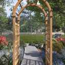 Rosewood 47"W x 89"H Cedar Arbor