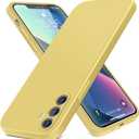 Designed for Galaxy A14 5G Case,Silicone Slim Thin Shockproof [Soft] [Anti-Scratch] [Drop Protection],Yellow,MDM-XGJ-24-06