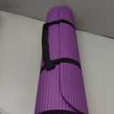 Gaiam Thick Yoga Mat, Exercise & Fitness Mat with Easy-Cinch Carrying Strap