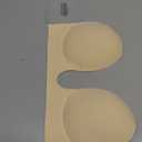 Wekofi Women's Plunge Backless Strapless Bra Push Up Adhesive Sticky Invisible Padded Underwire Bra(D,Sand)